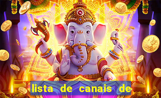 lista de canais de esporte iptv