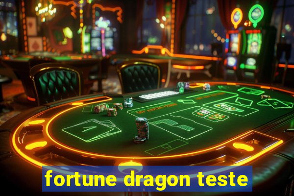 fortune dragon teste