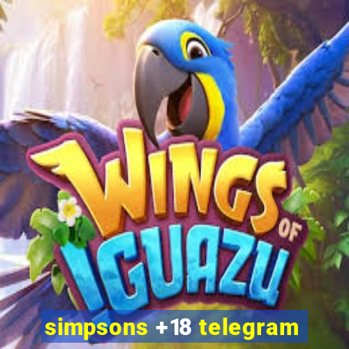 simpsons +18 telegram