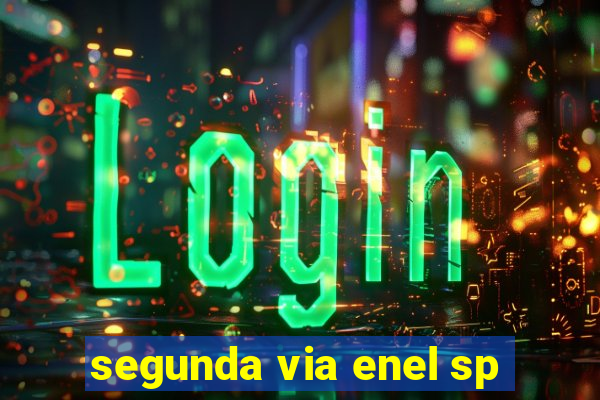 segunda via enel sp