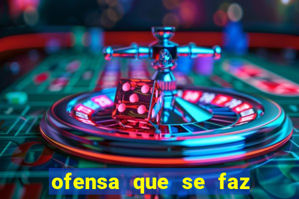 ofensa que se faz a alguem injuria codycross