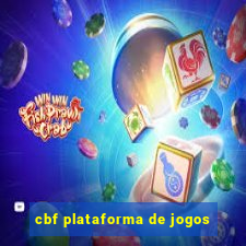 cbf plataforma de jogos
