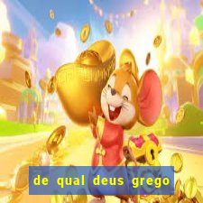de qual deus grego eu sou filho percy jackson
