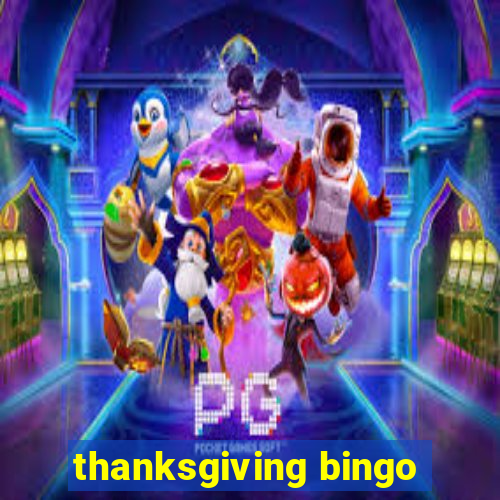 thanksgiving bingo