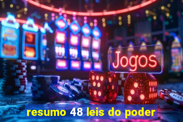 resumo 48 leis do poder