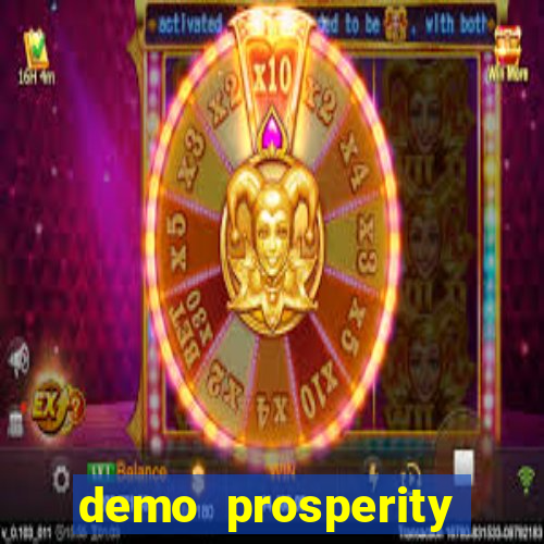 demo prosperity fortune tree pg soft