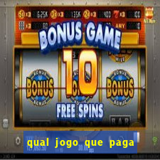 qual jogo que paga dinheiro de verdade pelo pix