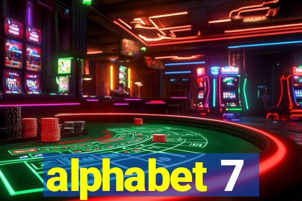 alphabet 7