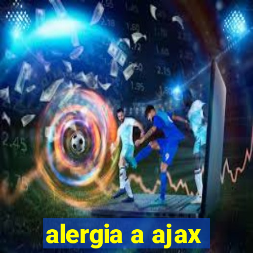 alergia a ajax