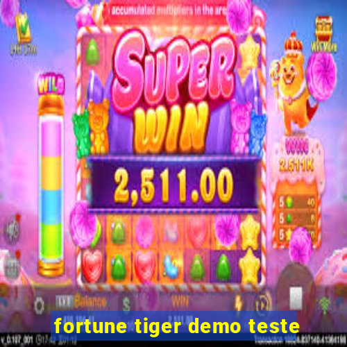 fortune tiger demo teste