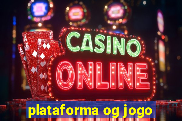 plataforma og jogo