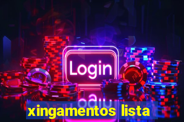 xingamentos lista