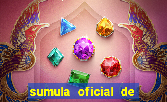 sumula oficial de futebol 7 society excel