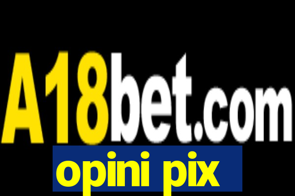 opini pix