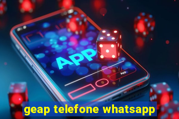 geap telefone whatsapp