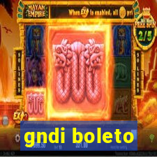 gndi boleto