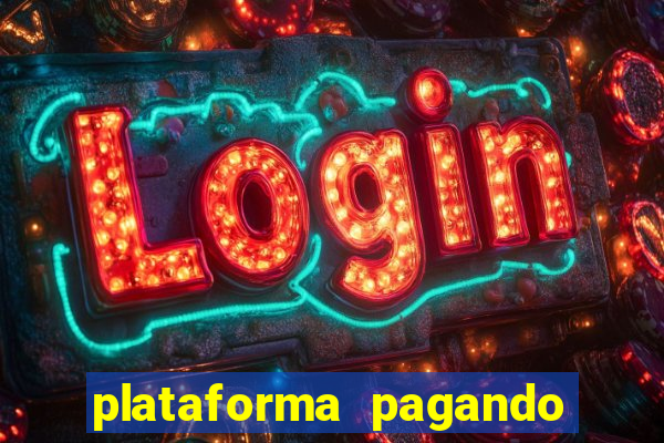 plataforma pagando bonus no cadastro