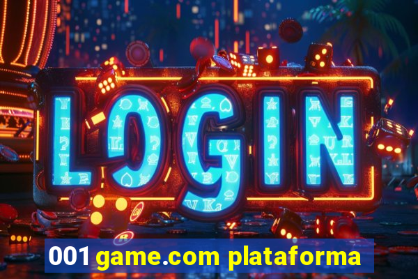 001 game.com plataforma