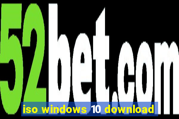 iso windows 10 download