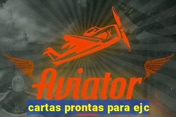 cartas prontas para ejc