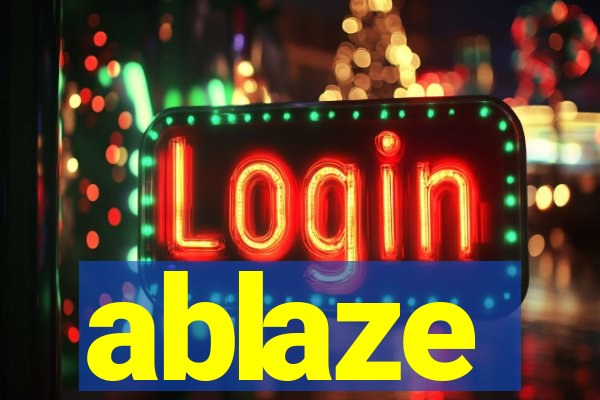 ablaze