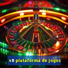 v8 plataforma de jogos