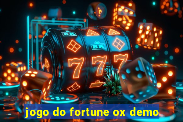 jogo do fortune ox demo