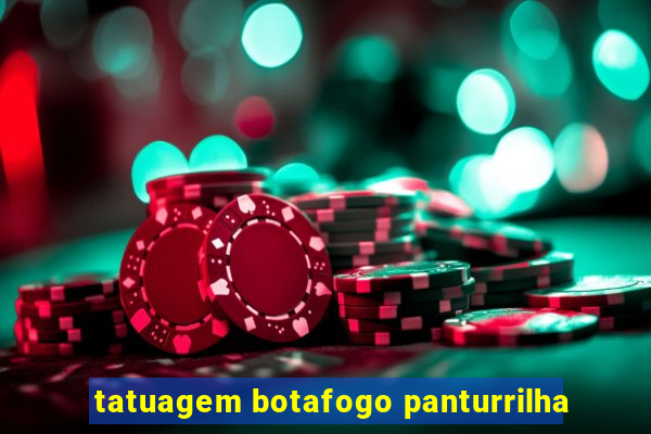 tatuagem botafogo panturrilha