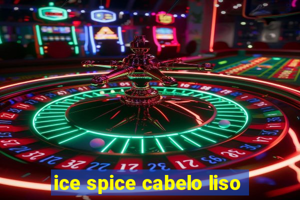 ice spice cabelo liso