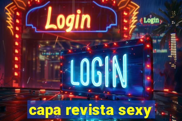 capa revista sexy