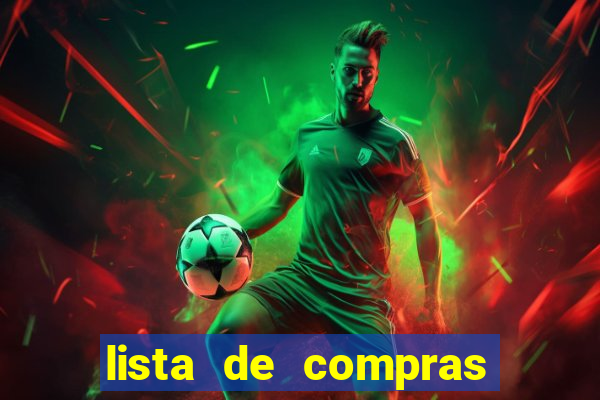 lista de compras supermercado completa para imprimir lista de compras supermercado para