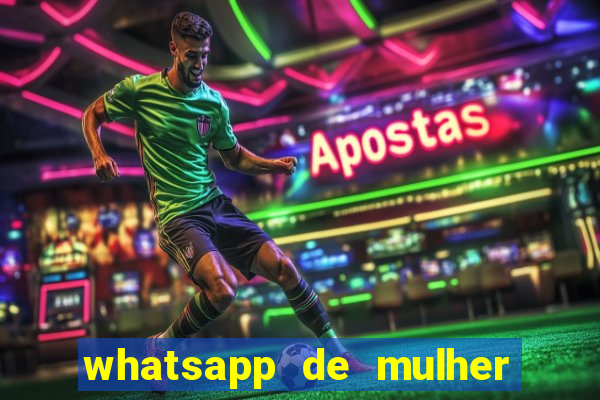 whatsapp de mulher de programa