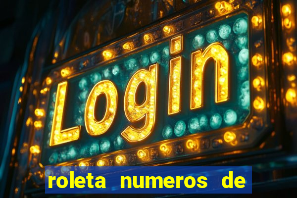 roleta numeros de 1 a 100