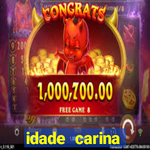 idade carina pereira globo esporte