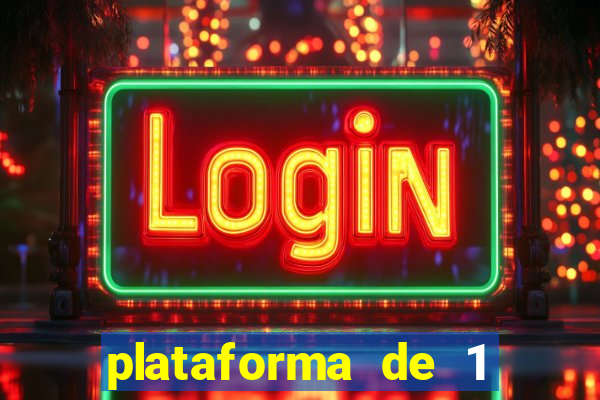 plataforma de 1 real fortune tiger