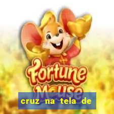 cruz na tela de cruz das