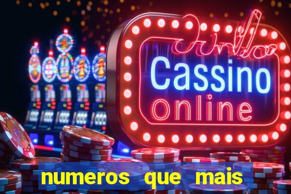 numeros que mais saem no minas cap