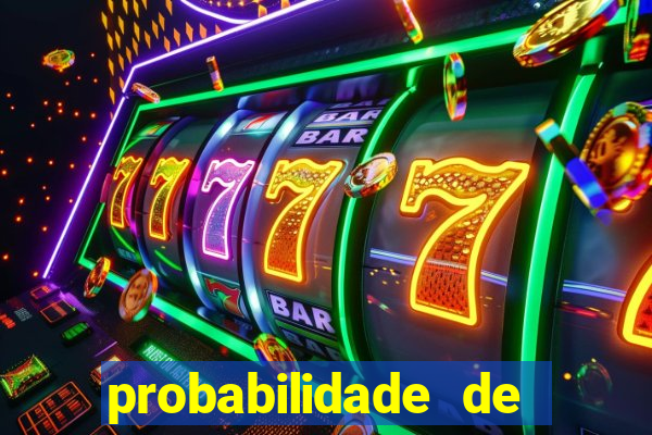 probabilidade de jogos de futebol de hoje