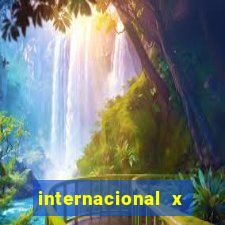 internacional x botafogo onde assistir