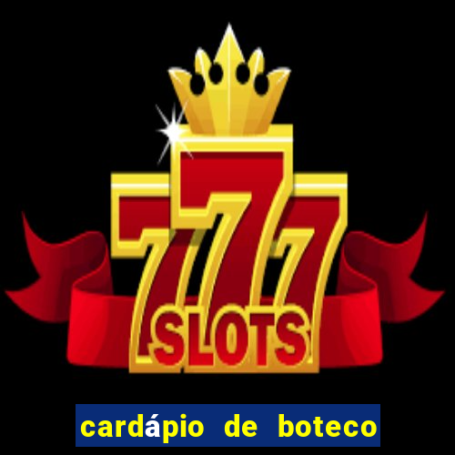 cardápio de boteco pinguim assis brasil