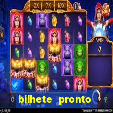 bilhete pronto futebol hoje