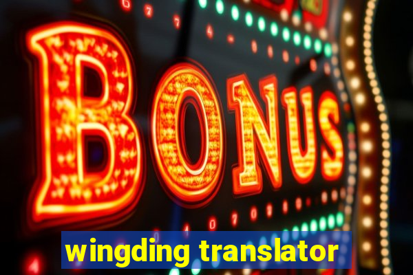 wingding translator