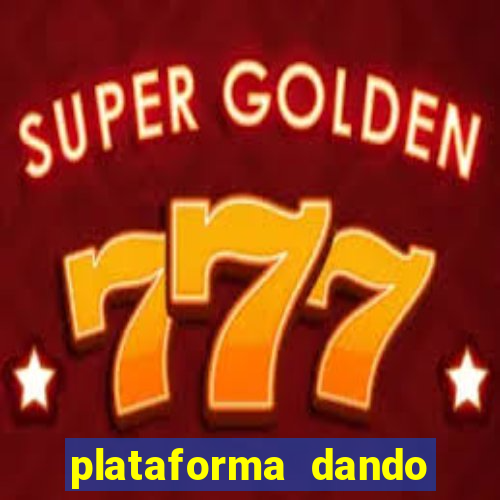 plataforma dando bonus de cadastro