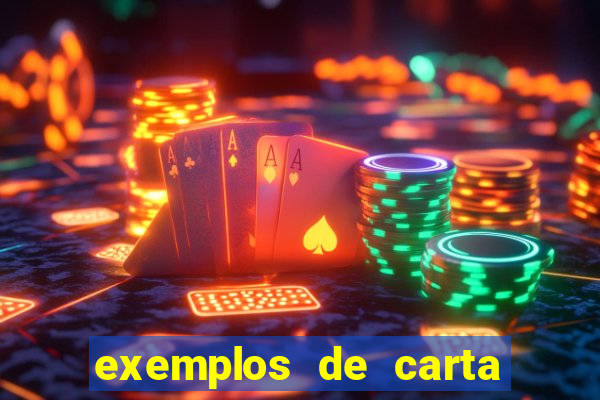 exemplos de carta do leitor
