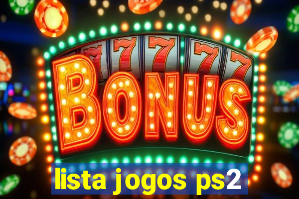 lista jogos ps2