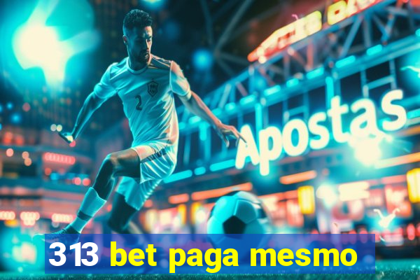 313 bet paga mesmo