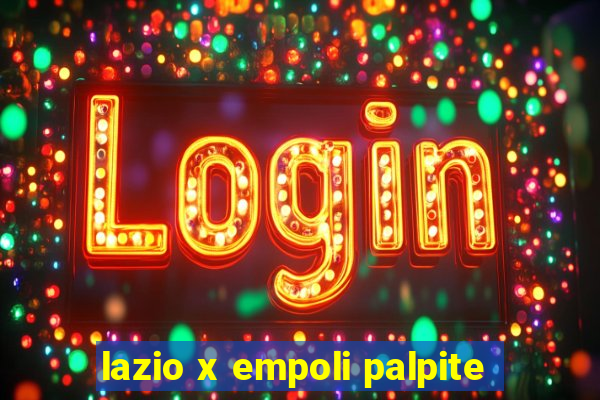 lazio x empoli palpite
