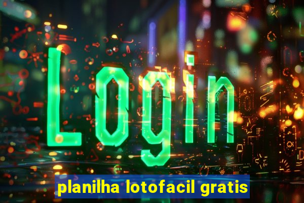 planilha lotofacil gratis