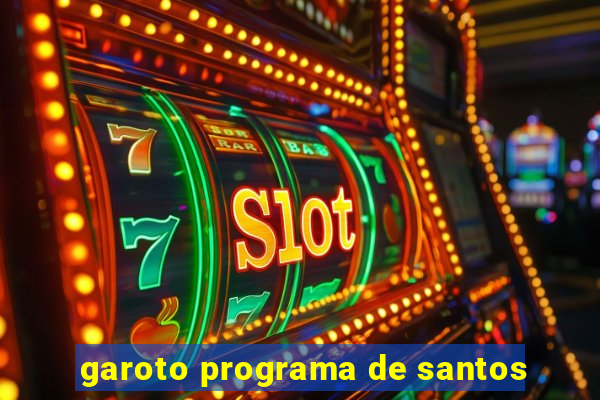 garoto programa de santos