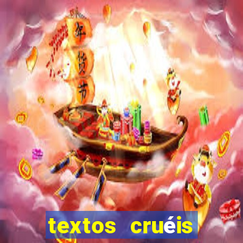 textos cruéis demais para serem lidos rapidamente pdf